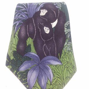 World Wildlife Fund Mountain Gorilla Tie WWF
